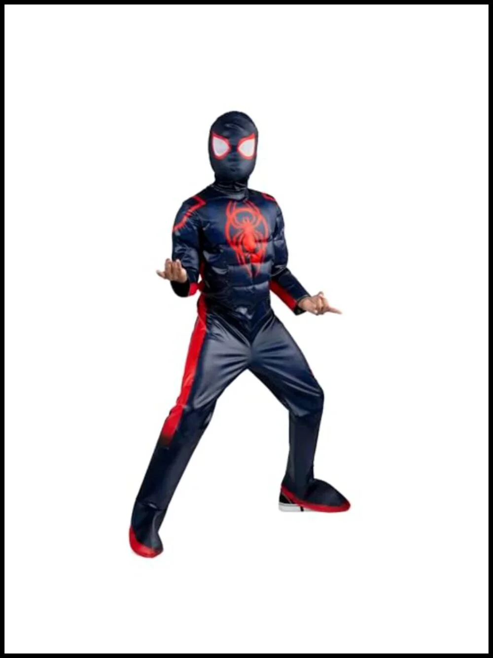 Marvel Spider-Man Miles Morales Official Youth Halloween Costume Padded